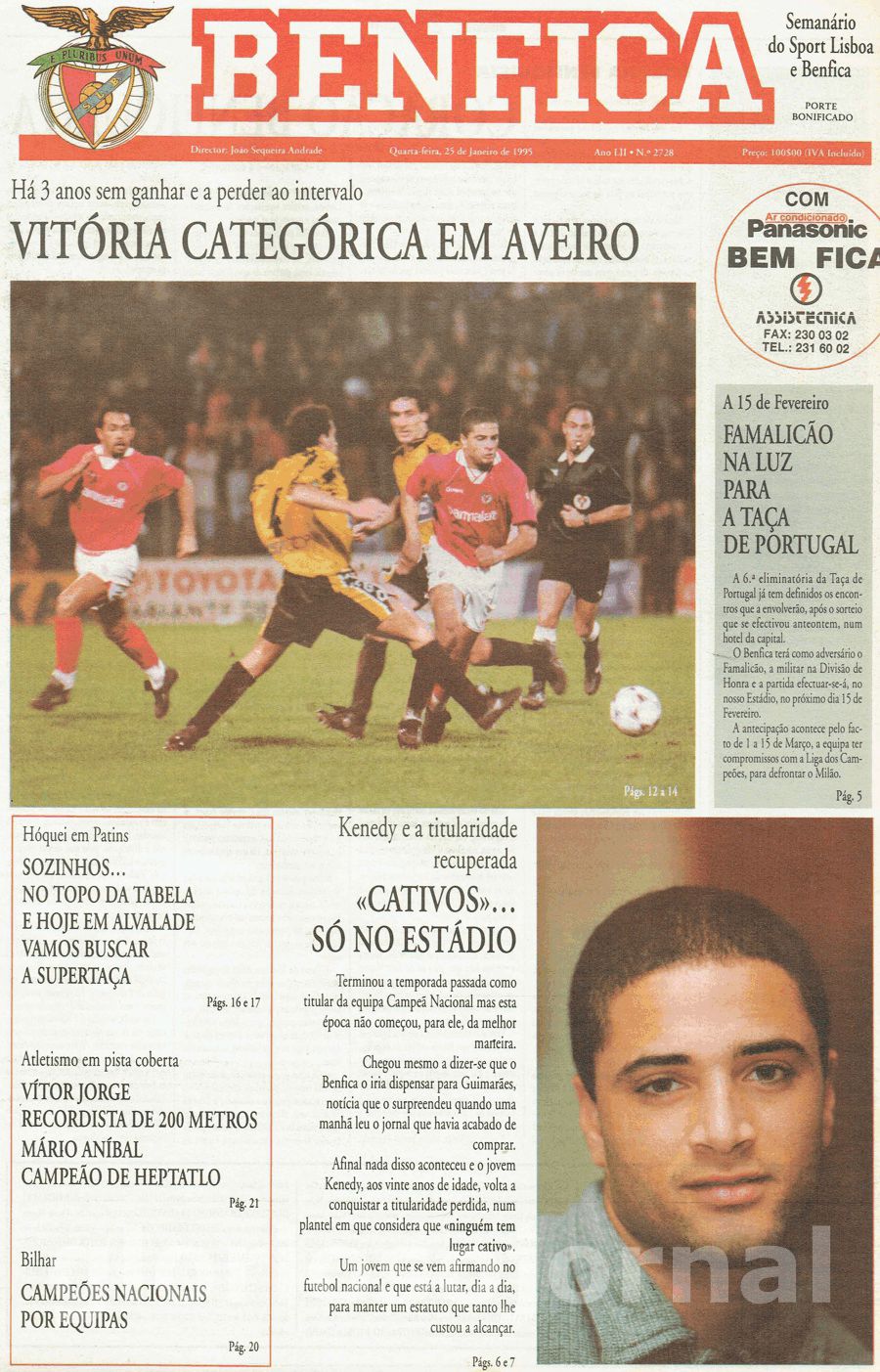 jornal o benfica 2728 1995-01-25